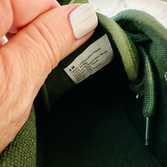 Tretorn Sneaker Suede in Olive size 8 - Picture 5 of 5